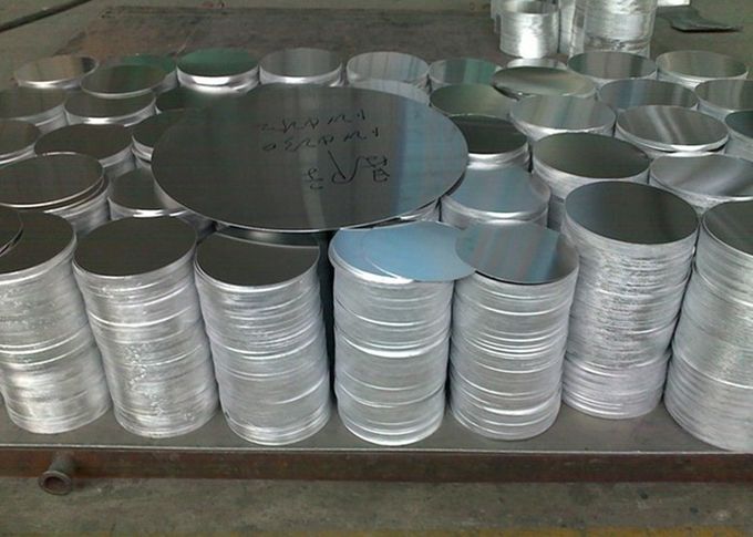 3mm πυκνά συνεχές ρεύμα 1100 κύκλων αλουμινίου που κυλιέται που γυαλίζεται για την παραγωγή δοχείων Cookware