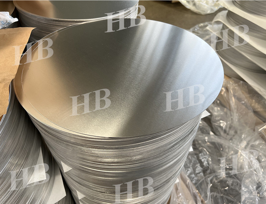 1060 - H14 Αλουμινίου Wafer κυκλικοί δίσκοι ομαλή για οδικές προειδοποιητικές πινακίδες 1 σειρά