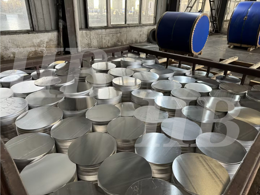 Μη το ραβδί 3003/8011 κύκλοι αργιλίου Cookware με το μύλο τελειώνει την επιφάνεια