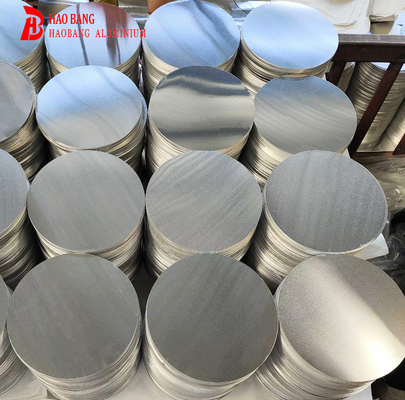 0.45- 6mm πάχος 100-1300 διάμετρος Ασημένιο αλουμίνιο Στρογγυλός κύκλος για πολλαπλές χρήσεις