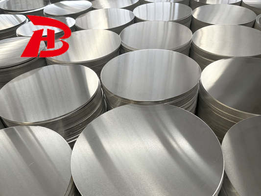Υψηλή αντοχή στη τράβηξη 1050 1060 1070 1100 Aluminium Circle Manufacturer For Cookware