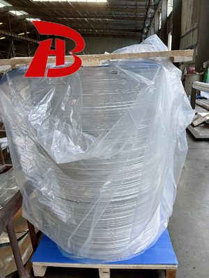 Υψηλή αντοχή στη τράβηξη 1050 1060 1070 1100 Aluminium Circle Manufacturer For Cookware