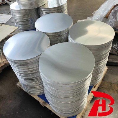 3003 astm b209 dc αλουμινένιο κύκλωμα φύλλου στρογγυλομεταλλικοί δίσκοι για τα σκεύη της κουζίνας