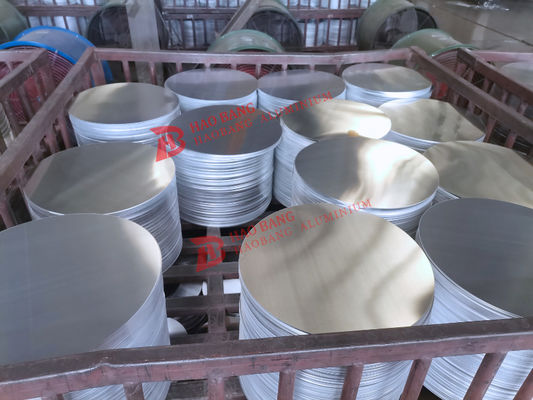 Προσαρμόσιμος δίσκος και κύκλος αλουμινίου με πάχος 0,3 έως 6 mm και διάμετρο 80 έως 1600 mm για εφαρμογές μαγειρικών σκευών