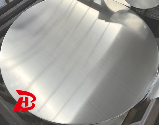 Επιφάνεια επίστρωσης B209 ASTM 3003 8011 1050 1100 1060 Κύκλοι με δίσκους από αλουμίνιο για πλυντήρια μη ράβδους