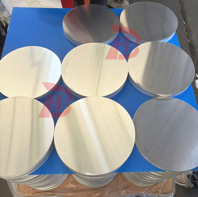 O/H12/H14 DC/CC 1050 1060 1100 Εταιρική τιμή ασημένιο αλουμινένιο κύκλο δίσκο για σκεύη