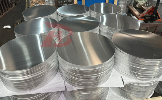 1060 3003 5052 Σύνθετο H24 H32 2mm 676mm Διαμέτρου Αλουμινίου Κύκλος Για οδικά προειδοποιητικά σήματα
