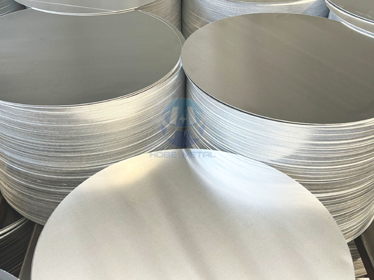1.6mm Αναψυκτικό αλουμινίου κύκλους δίσκο Wafer Mill Τελειωμένο για τηγανίτη
