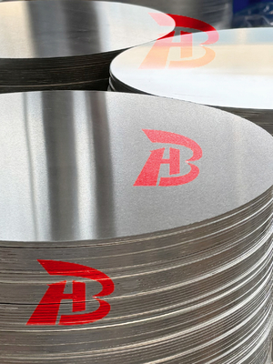 1.6mm Αναψυκτικό αλουμινίου κύκλους δίσκο Wafer Mill Τελειωμένο για τηγανίτη