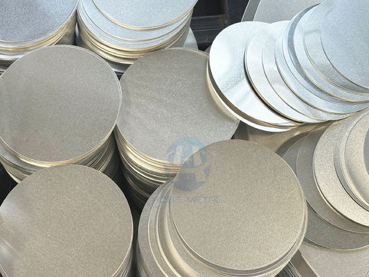 1.6mm Αναψυκτικό αλουμινίου κύκλους δίσκο Wafer Mill Τελειωμένο για τηγανίτη