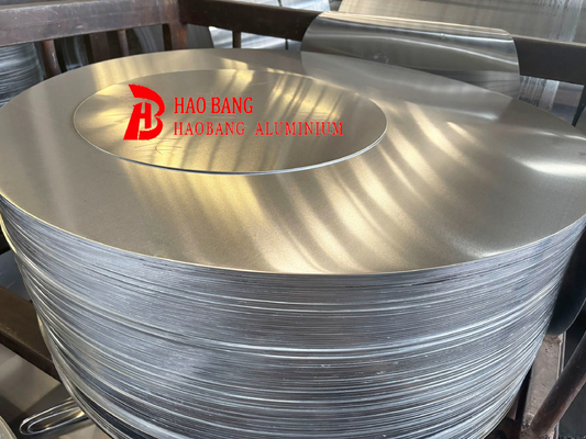 GB/T3880 ASTM B209 Τύπος 1 Σειράς Αλουμινίου Κύκλος Για Ελαστική Επιφάνεια Εγκατασκευές