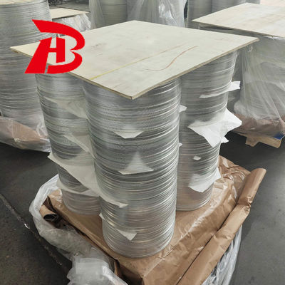 High-Conductivity Silver Aluminum Circles 1050 Series – 80-1200MM Diameter for Electronic Components and Cookware