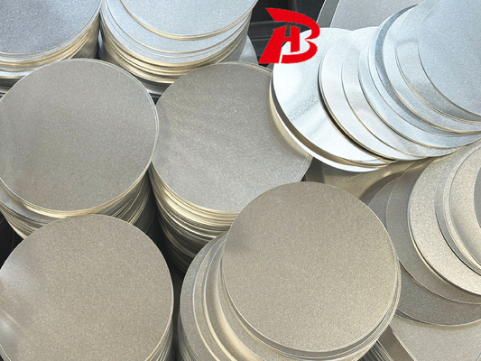 1.0mm 5052 Αλουμινίου φύλλο κύκλος κατσαρόλες μαγειρέματος σκληρός αλουμινίου στρογγυλός δίσκος