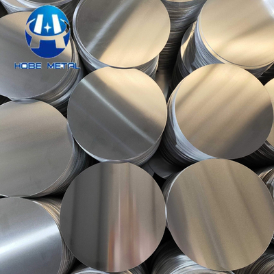 1.6mm Mill Finish Aluminum Circle με ισχυρή αντοχή στη διάβρωση και επιφάνεια χωρίς βούρτσα εκτύπωσης κυλίνδρων