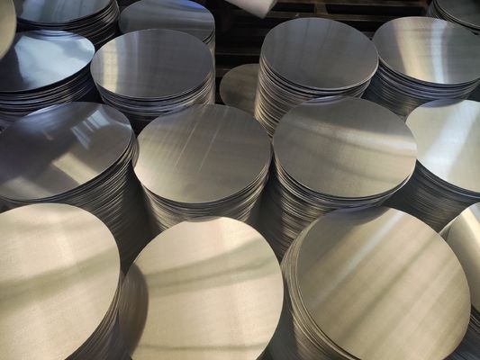 Uniform Silvery Aluminum Circles 1050 80-1600MM Dia for Lighting Reflectors