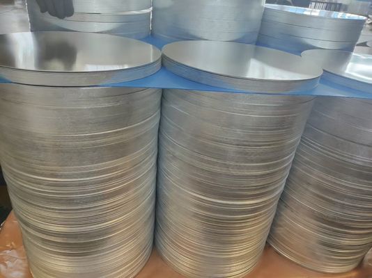 1050 1060 Κύκλος αλουμινίου CC DC υλικό O H12 θερμοκρασία βαθιά αντοχή σε ρωγμές δίσκος για κατσαρόλες και τηγάνια