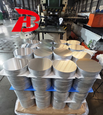 Lightweight Silvery Aluminum Circles 1100 0.3-6.0MM for Reflective Projects