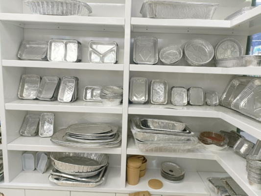 Αλουμινένιο φύλλο κουτί γεύματος 32oz φούρνο ασφαλές δοχείο τροφίμων
