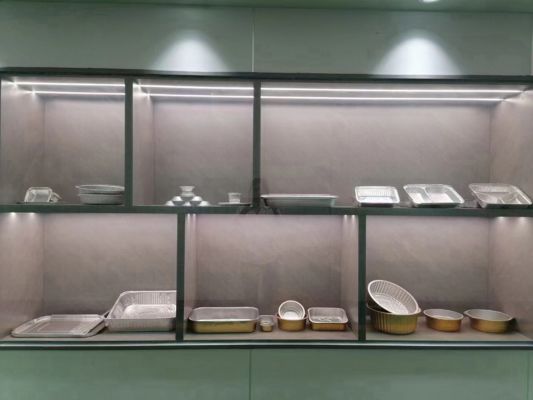 Κρυοσυσταθέντα δοχεία τροφίμων από φύλλο αλουμινίου Διαμέτρου 500 mm