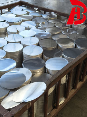 High-Shine Silvery Aluminum Circles 1050/1080 80-1600MM for Household Fixtures