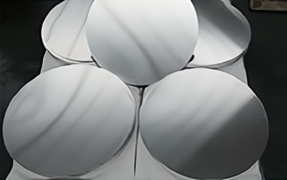 Ελαφροί Ασημένιοι Κύκλοι και Δίσκοι Αλουμινίου 0,3-6,0MM για Ανακλαστικά Έργα
