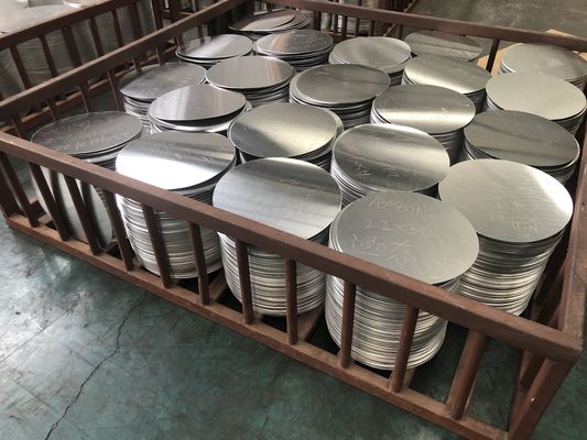 Gleaming Silvery Aluminum Circles 1080/1100 0.3-6.0MM for Household Renovation