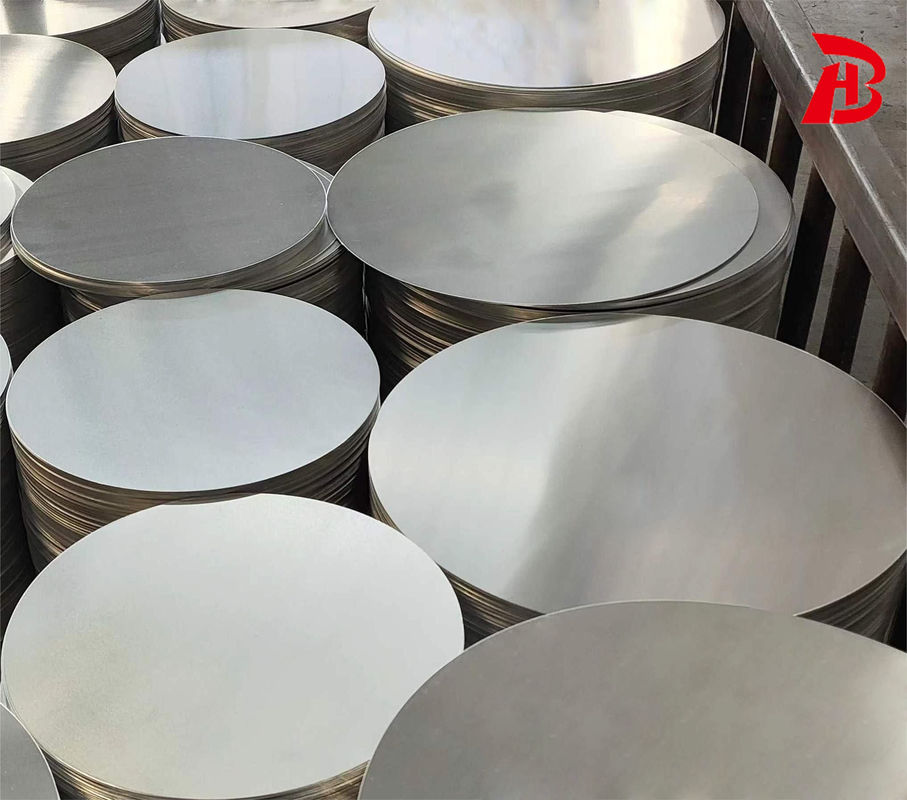 3003 1050 1060 Aluminum Circle Blank H18 Temper 100–1000mm Dia Deep Drawing Disc for Cookware Stamping