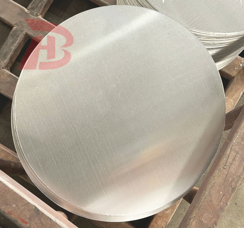 O/H12/H14 DC/CC 1050 1060 1100 Εταιρική τιμή ασημένιο αλουμινένιο κύκλο δίσκο για σκεύη