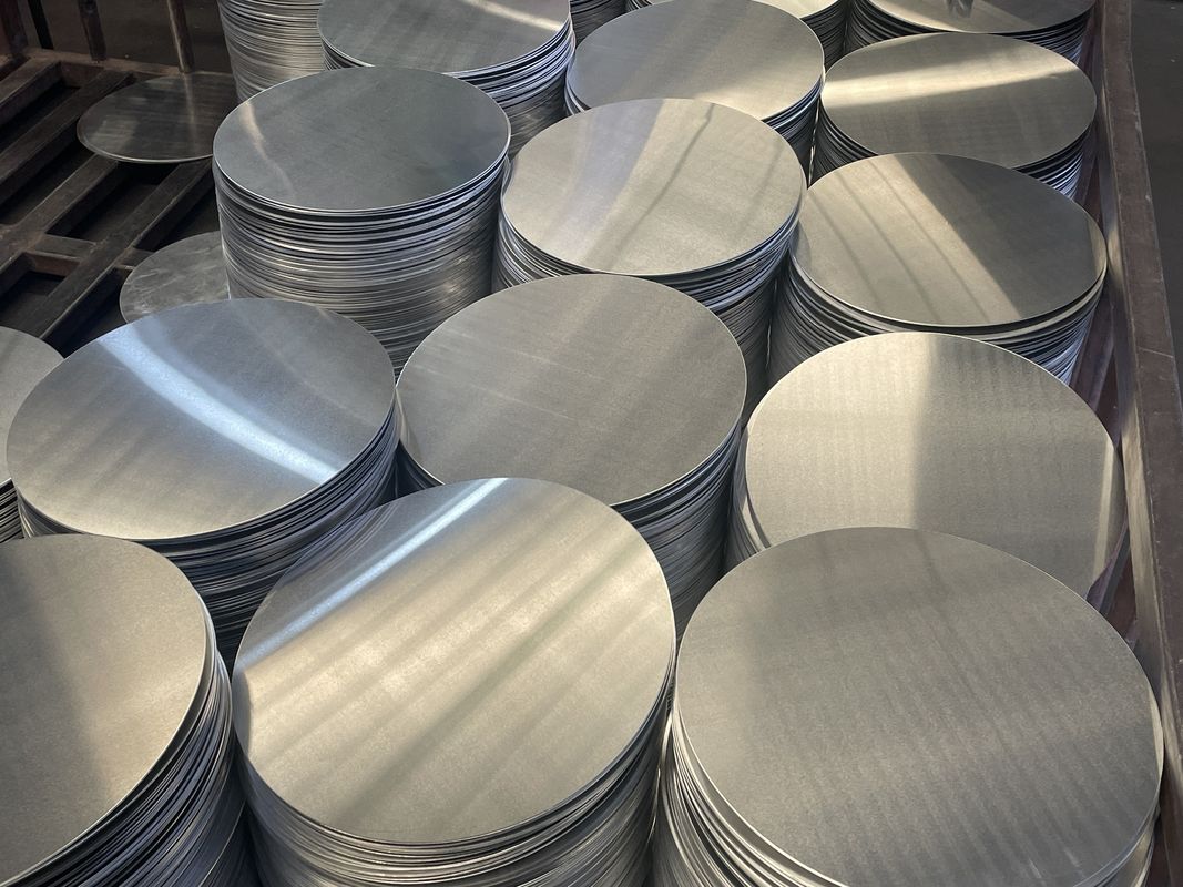 High Flatness Aluminum Disc Deep Drawing Crack Resistant Custom Diameter 80-1600mm for Cookware and Industrial Stamping