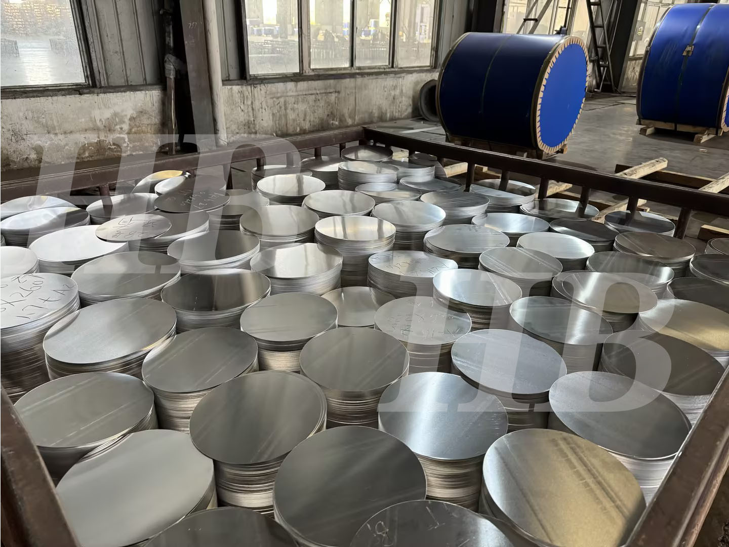 Καθαροί 1050 κύκλοι H14 1/4 αργιλίου Cookware σκληρή αργυροειδής σαφής επιφάνεια κραμάτων