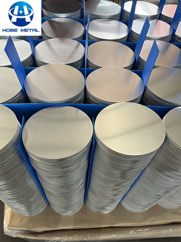 Δίσκοι αλουμινίου Grade 1100 Circle Wafer Metal for Cookware Pan