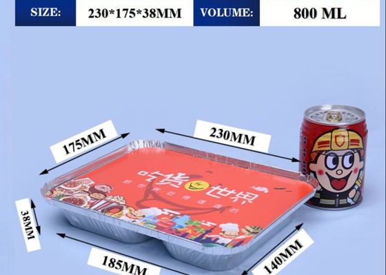 Κατάλληλο για κουτιά με φαγητό από αλουμίνιο σε βιομηχανία εστίασης, εξατομικευμένη εξυπηρέτηση, με πάνω από δέκα χρόνια επαγγελματικής υποστήριξης εργοστασίου