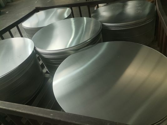 Λαμπεροί Ασημένιοι Κύκλοι Αλουμινίου 1080/1100 0.3-6.0MM για Οικιακή Ανακαίνιση